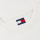 Tommy Jeans Λευκό T-shirt C Neck - DM0DM23191
