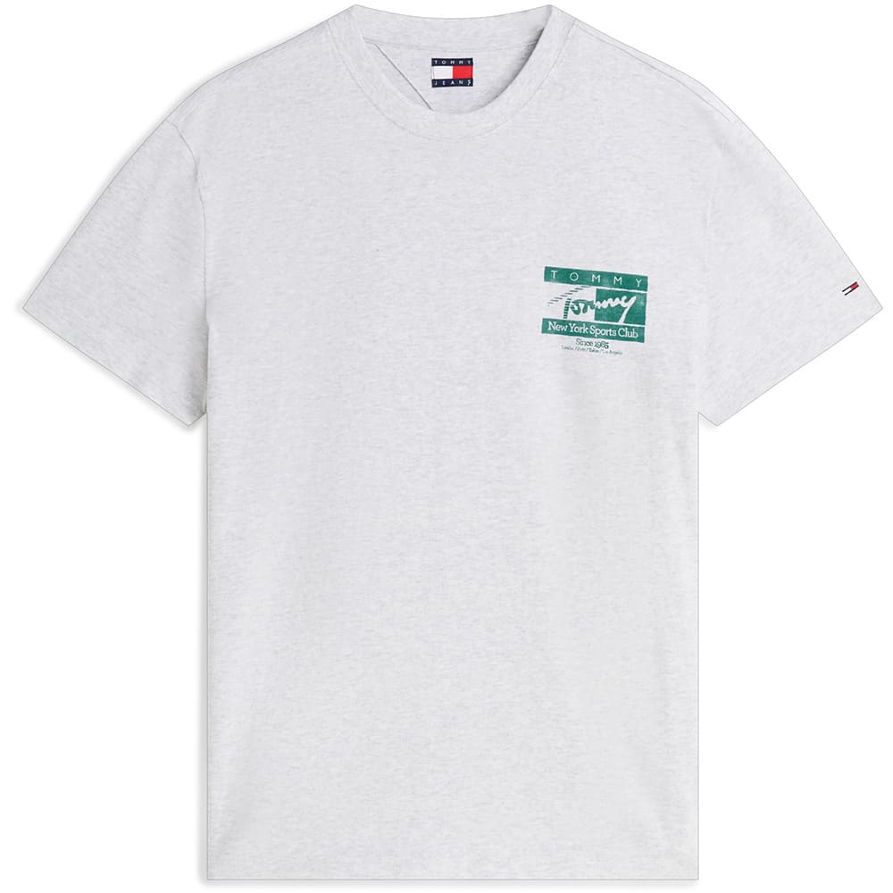 Tommy Jeans Γκρι T-shirt C Neck - DM0DM23177