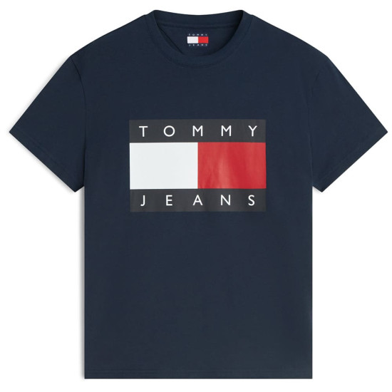Tommy Jeans Μπλε T-shirt C Neck - DM0DM22645