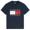 Tommy Jeans Μπλε T-shirt C Neck - DM0DM22645