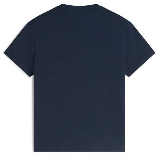 Tommy Jeans Μπλε T-shirt C Neck - DM0DM22645