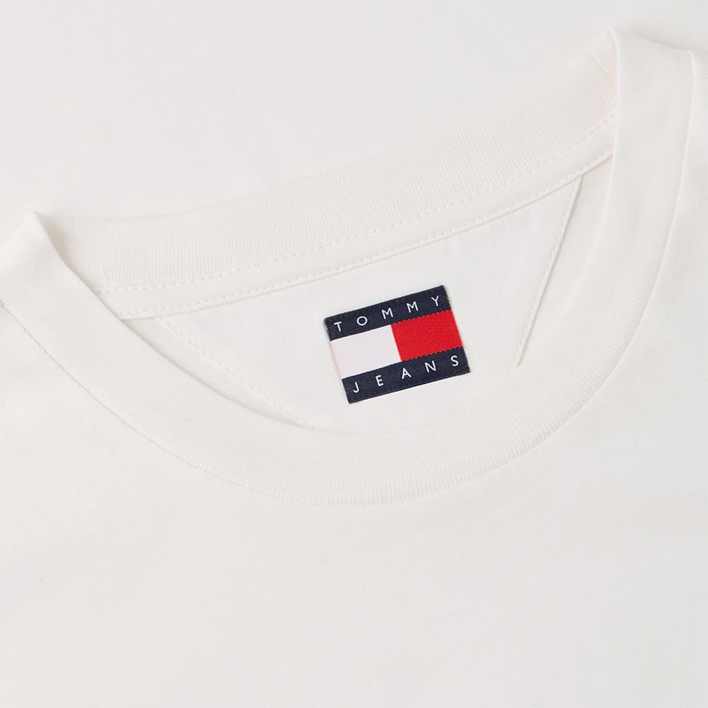 Tommy Jeans Εκρού T-shirt C Neck - DM0DM22538