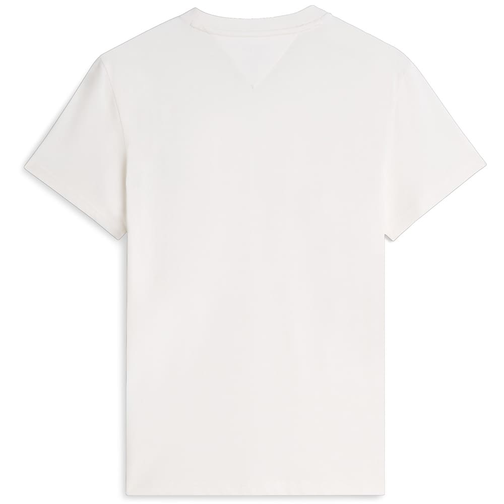 Tommy Jeans Εκρού T-shirt C Neck - DM0DM22538
