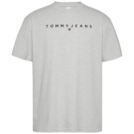 Tommy Jeans Γκρι T-shirt C Neck - DM0DM20744