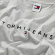 Tommy Jeans Γκρι T-shirt C Neck - DM0DM20744