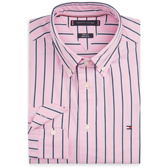 Tommy Hilfiger Ροζ Πουκάμισο Ριγέ - MW0MW42441
