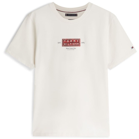 Tommy Hilfiger Εκρού T-shirt C Neck - MW0MW42392