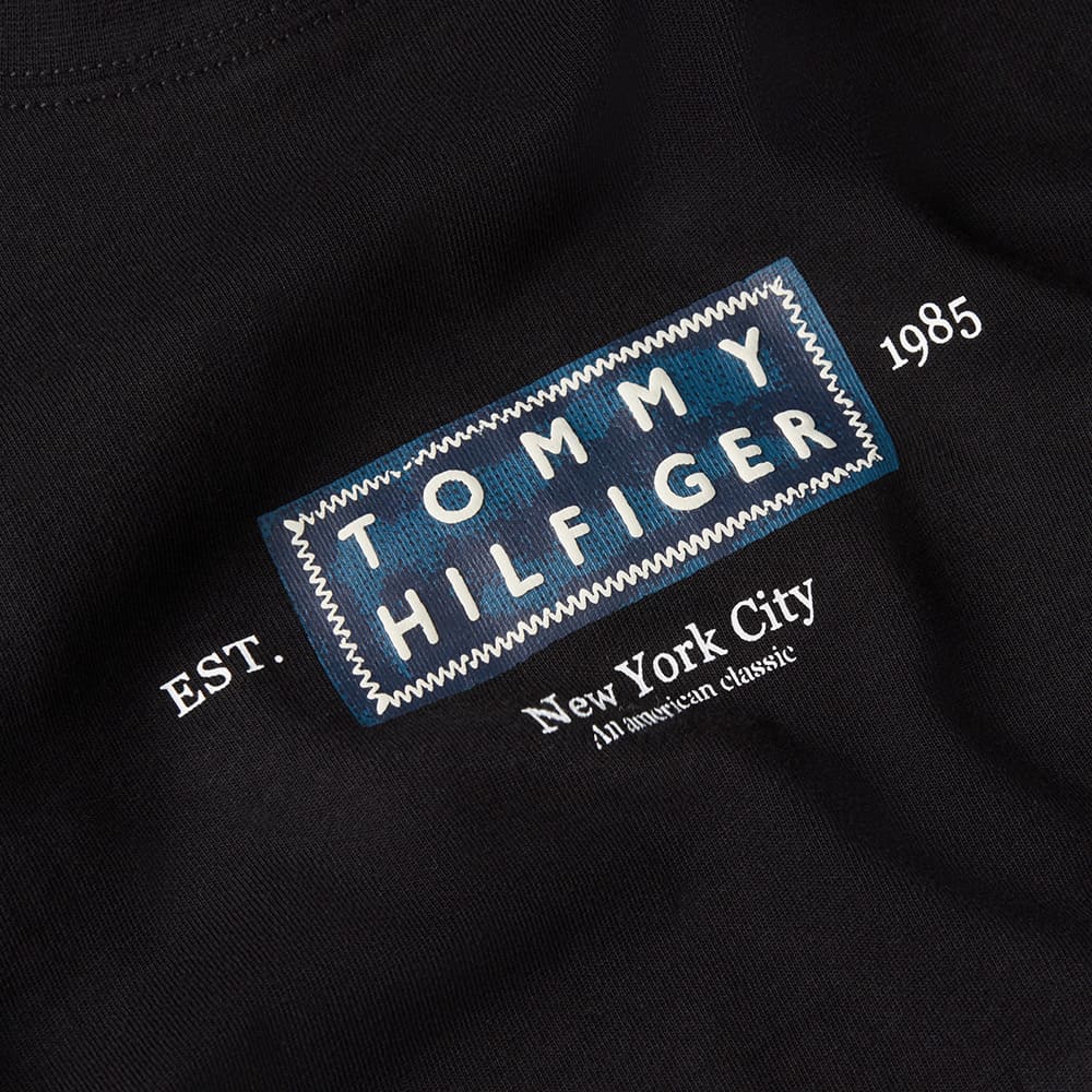 Tommy Hilfiger Μαύρο T-shirt C Neck - MW0MW42392