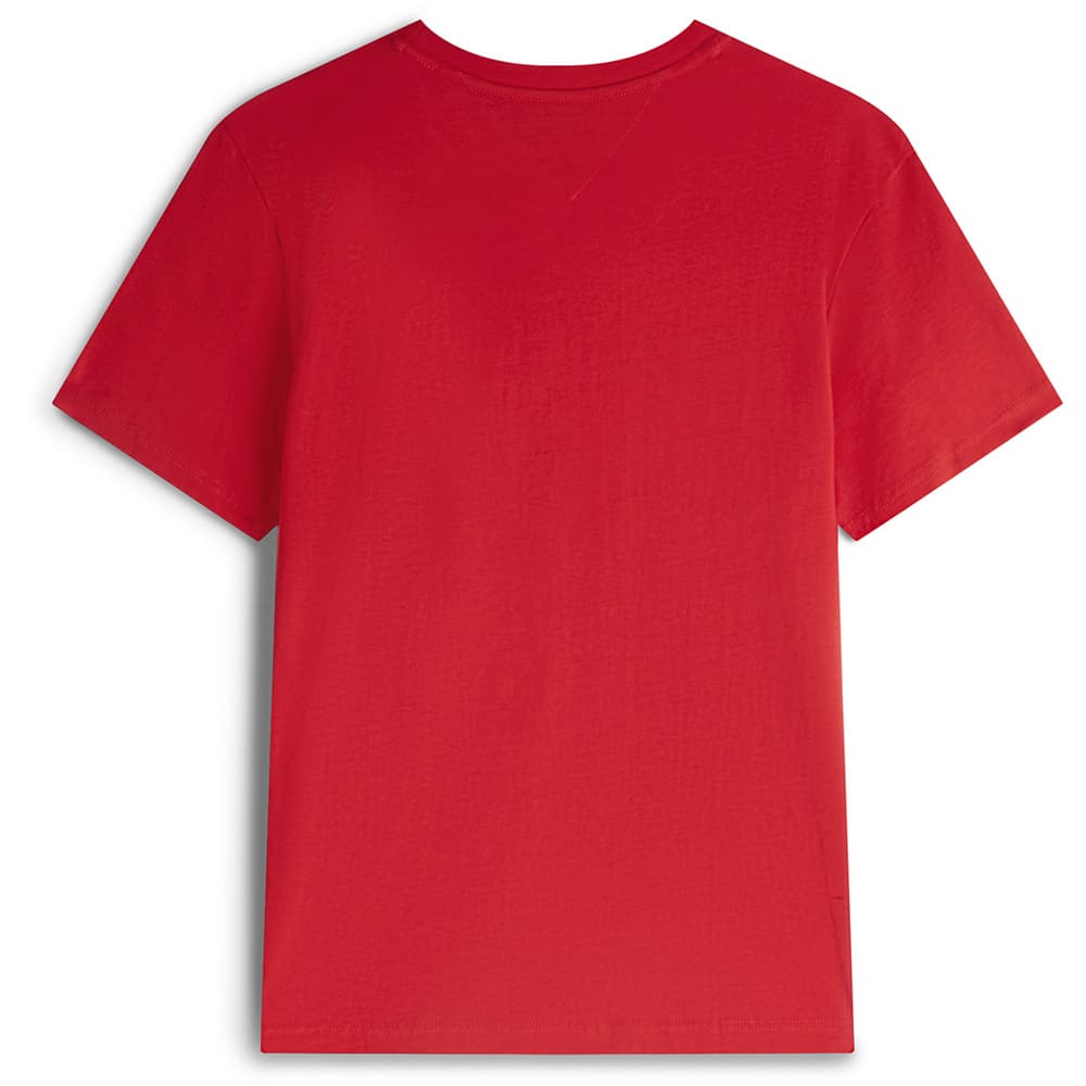 Tommy Hilfiger Κόκκινο T-shirt C Neck - MW0MW42369
