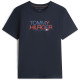 Tommy Hilfiger Μπλε T-shirt C Neck - MW0MW42369