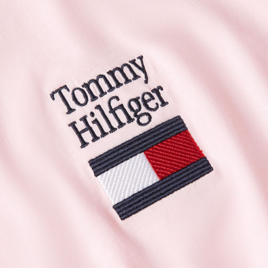 Tommy Hilfiger Ροζ T-shirt C Neck - MW0MW42367