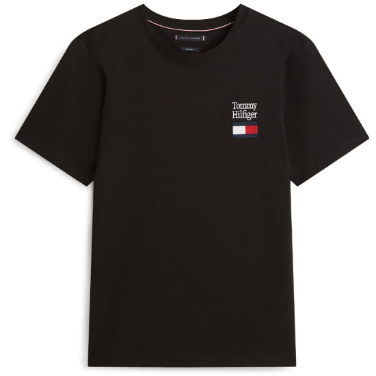 Tommy Hilfiger Μαύρο T-shirt C Neck - MW0MW42367