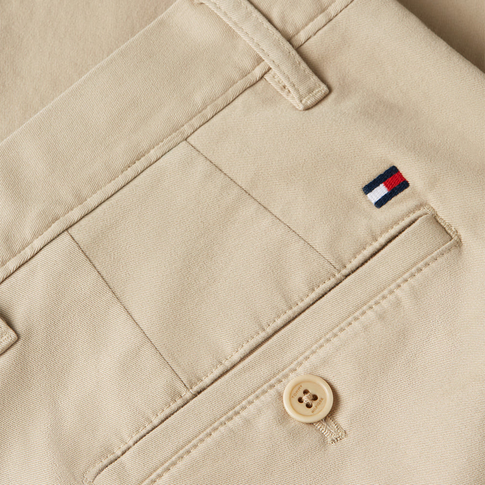 Tommy Hilfiger Μπεζ Παντελόνι Chino - MW0MW40690