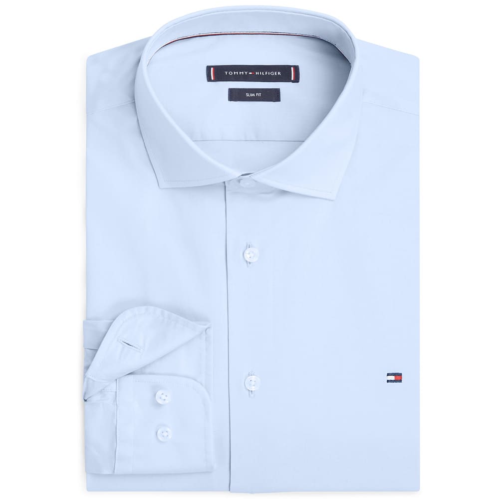 Tommy Hilfiger Γαλάζιο Πουκάμισο - MW0MW38347