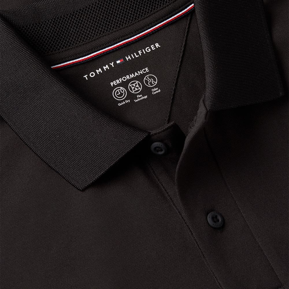 Tommy Hilfiger Μαύρο Κοντομάνικο polo - MW0MW37309
