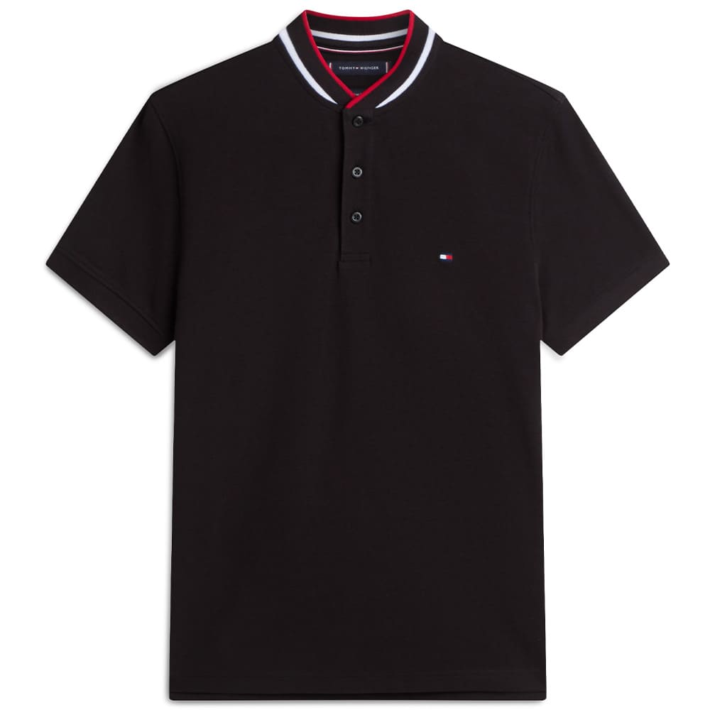 Tommy Hilfiger Μαύρο Κοντομάνικο polo - MW0MW34752