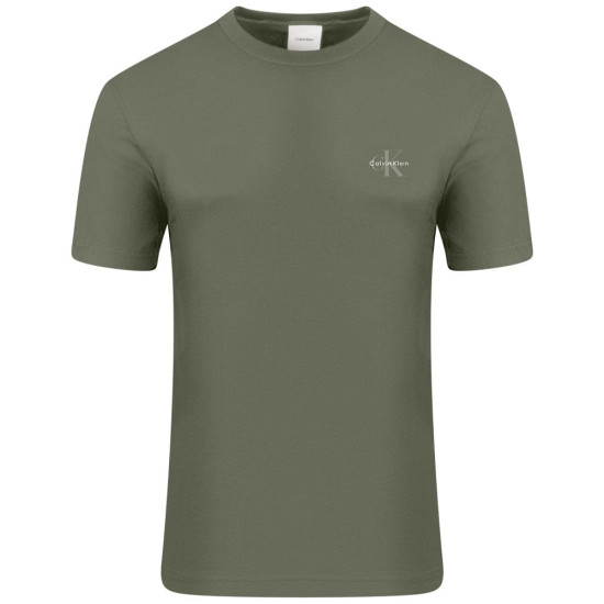 Calvin Klein Λαδί T-shirt C Neck - LV04RF278G