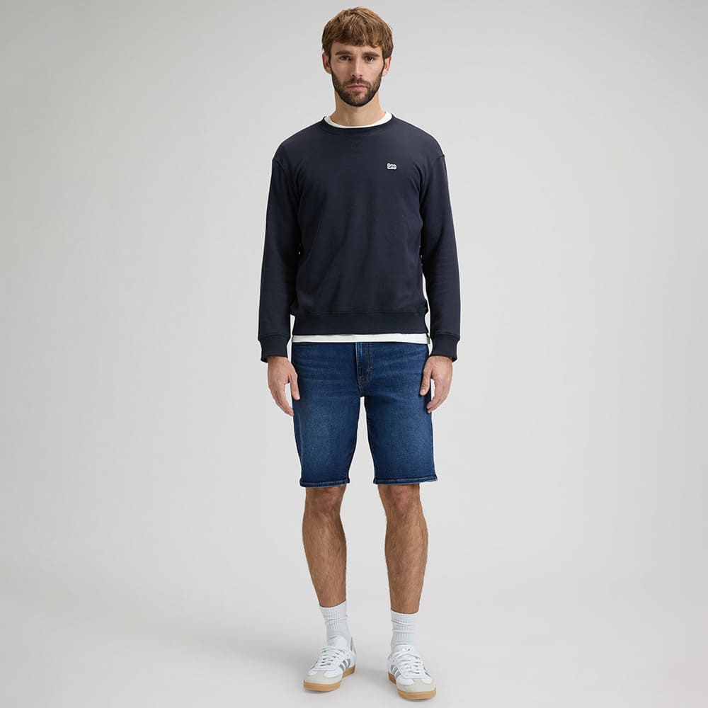Lee Μπλε Βερμούδα Denim - 112376331