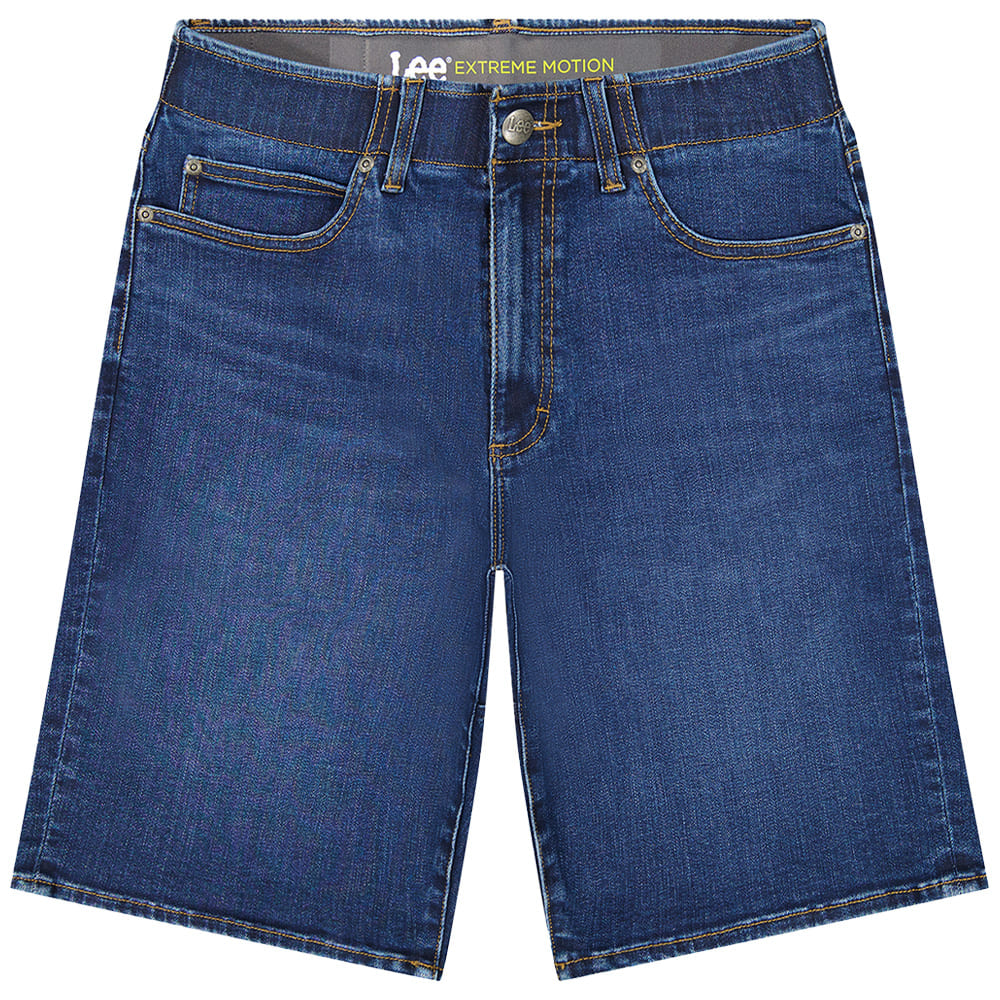 Lee Μπλε Βερμούδα Denim - 112376331