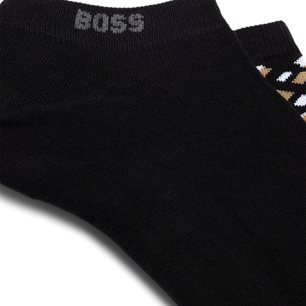 Boss Μαύρες Κάλτσες 2Pcs - 50524521