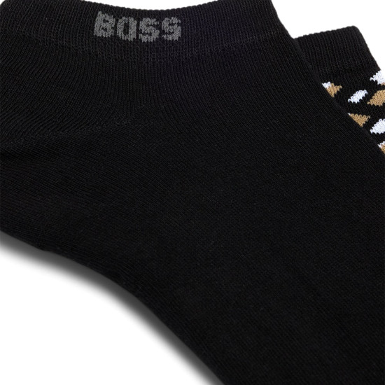 Boss Μαύρες Κάλτσες 2Pcs - 50524521