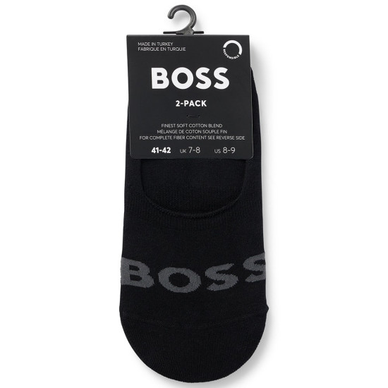 Boss Μαύρες Κάλτσες 2Pcs - 50516402