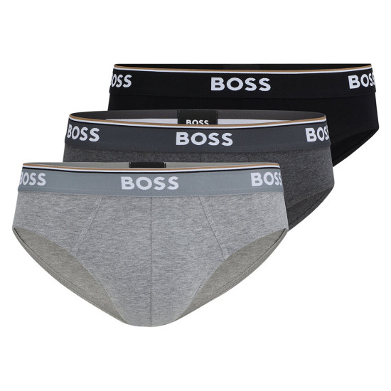 Boss Γκρι/Μαύρο Εσώρουχο 3Pcs - 50475273