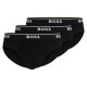 Boss Μαύρο Εσώρουχο 3Pcs - 50475273