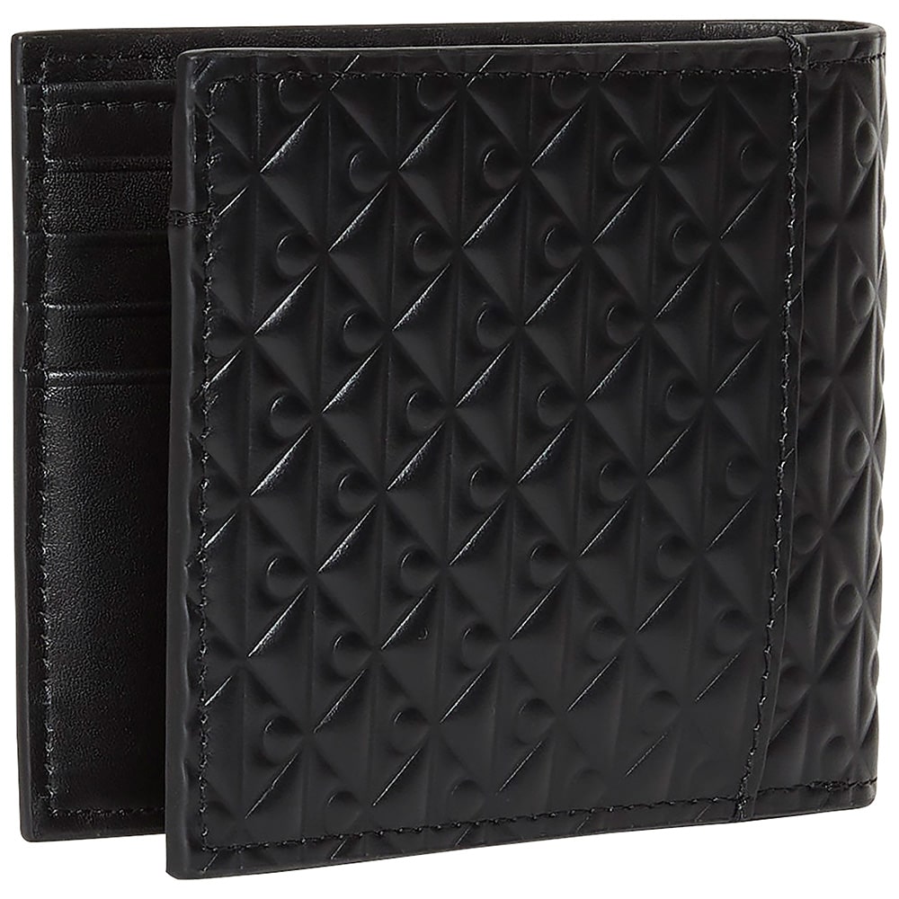 Calvin Klein Μαύρο Πορτοφόλι 100% Leather - LV04D1129G