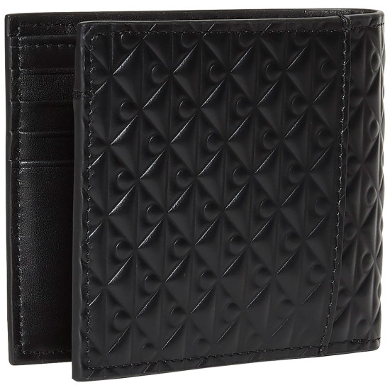 Calvin Klein Μαύρο Πορτοφόλι 100% Leather - LV04D1129G