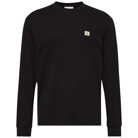 Calvin Klein Μαύρη Μπλούζα C Neck - LV040EM217