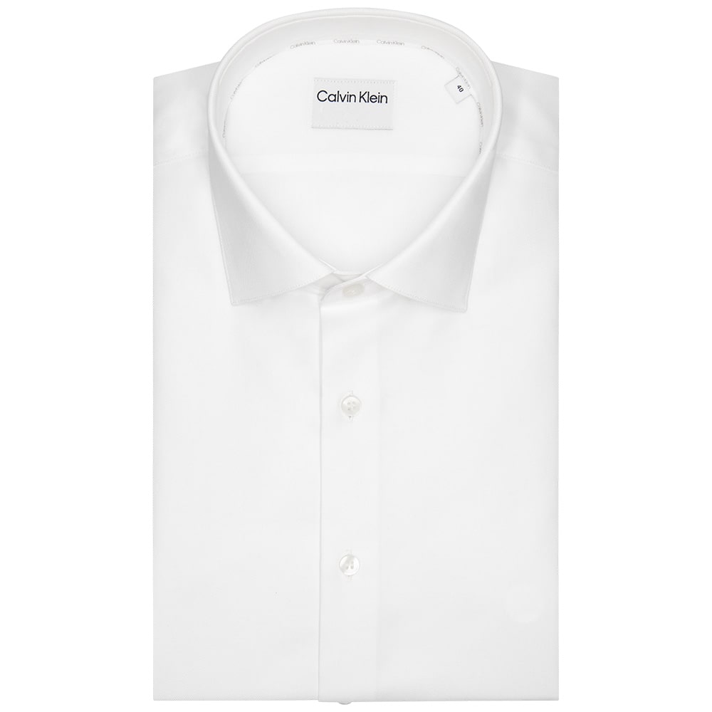 Calvin Klein Λευκό Πουκάμισο - LV019EU001