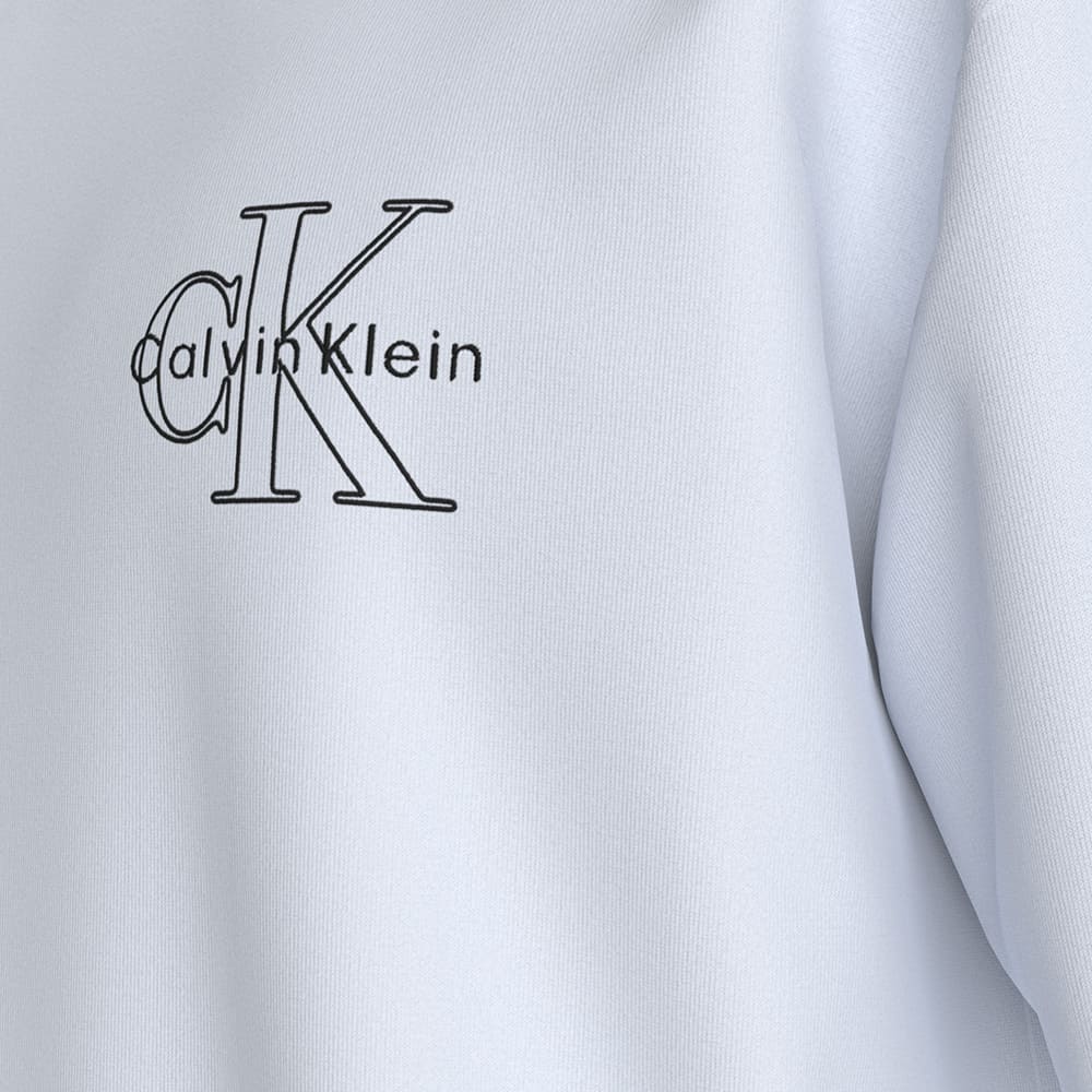 Calvin Klein Λευκό T-shirt C Neck - LV04RC856G