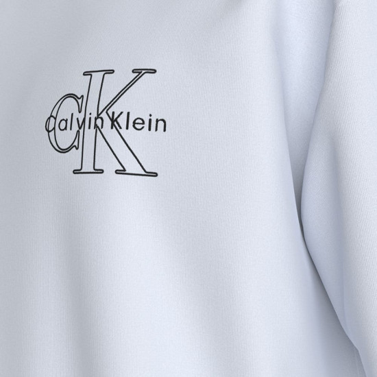 Calvin Klein Λευκό T-shirt C Neck - LV04RC856G
