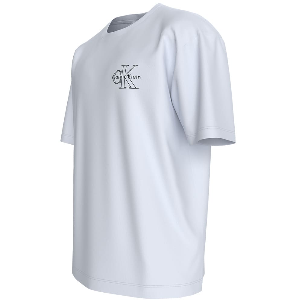 Calvin Klein Λευκό T-shirt C Neck - LV04RC856G
