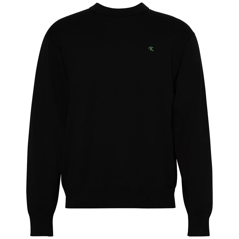 Calvin Klein Μαύρο Πουλόβερ C Neck - LV04RC309G