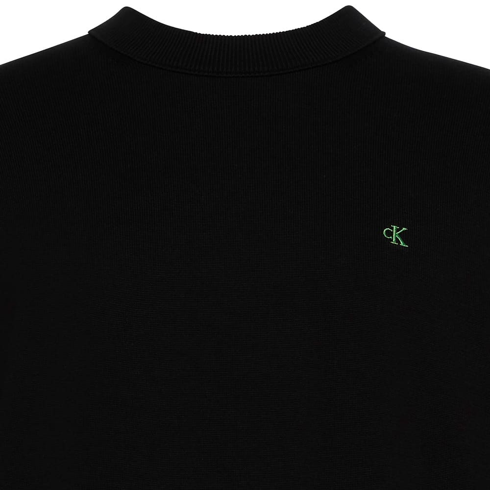 Calvin Klein Μαύρο Πουλόβερ C Neck - LV04RC309G