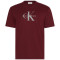 Calvin Klein Μπορντό T-Shirt C Neck - LV04RB862G