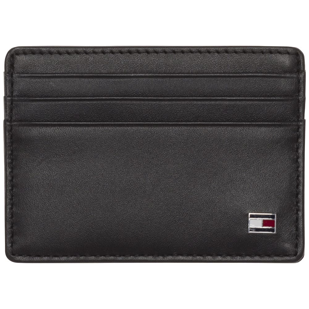 Tommy Hilfiger Μαύρο Πορτοφόλι 100% Leather - AM0AM00653