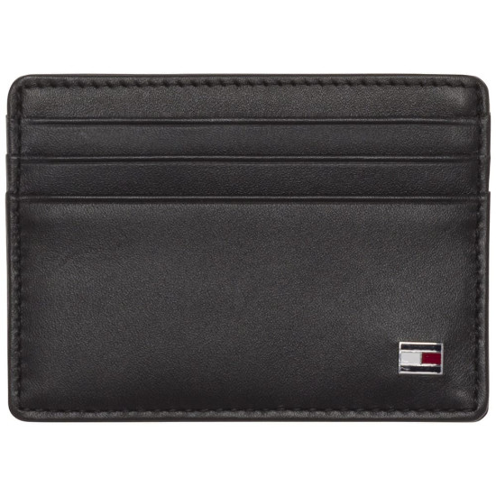Tommy Hilfiger Μαύρο Πορτοφόλι 100% Leather - AM0AM00653