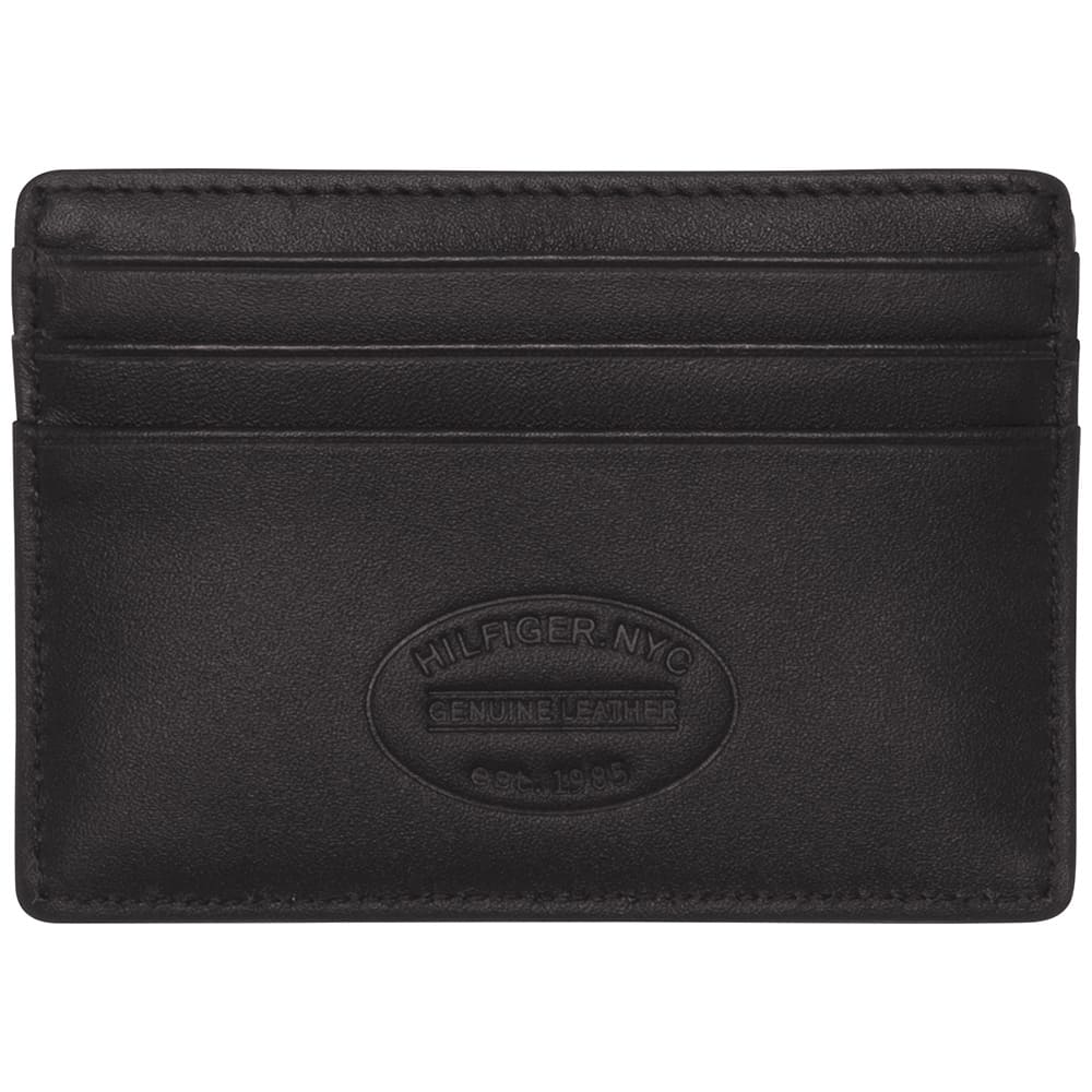 Tommy Hilfiger Μαύρο Πορτοφόλι 100% Leather - AM0AM00653