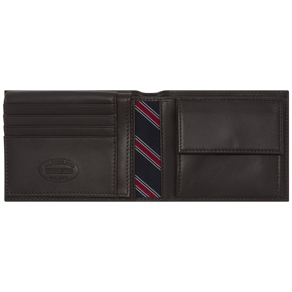 Tommy Hilfiger Καφέ Πορτοφόλι 100% Leather - AM0AM00652