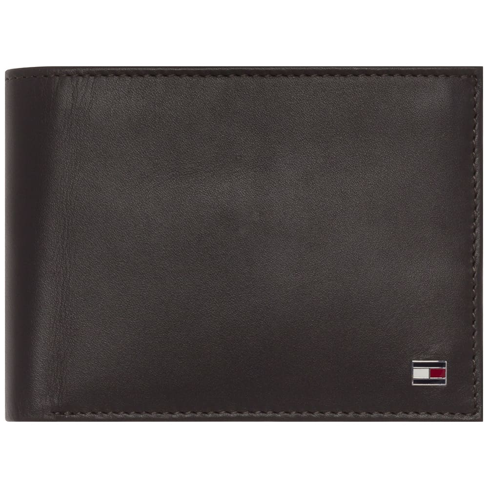 Tommy Hilfiger Καφέ Πορτοφόλι 100% Leather - AM0AM00652