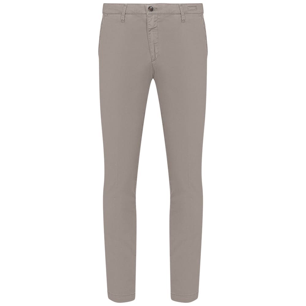 Four Ten Γκρι Παντελόνι Chino - T910 100003