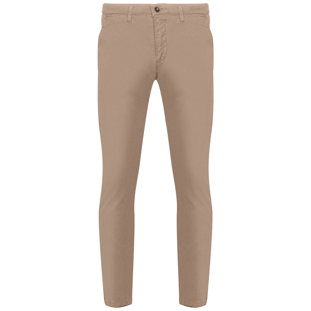FOUR TEN Μπεζ Παντελόνι Chino - T910 125003