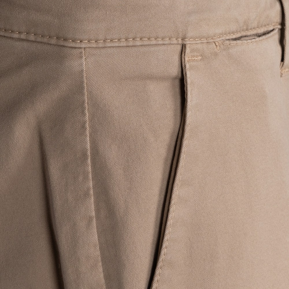 FOUR TEN Μπεζ Παντελόνι Chino - T910 125003