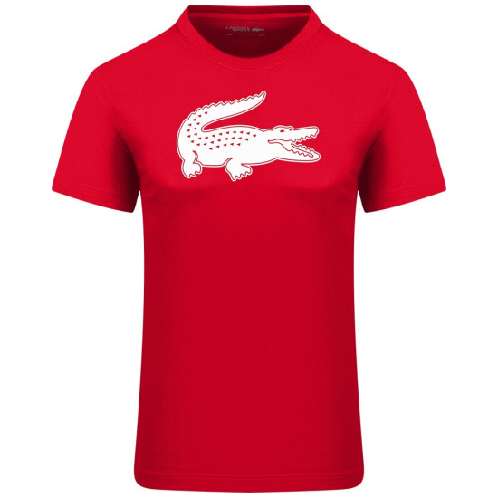 Lacoste Κόκκινο T-shirt C Neck - 3TH2042
