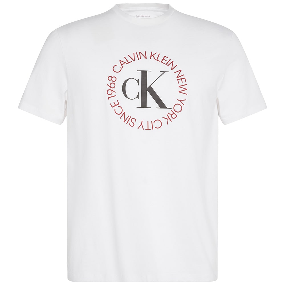 Calvin Klein Λευκό T-shirt C Neck - LV14RE816G