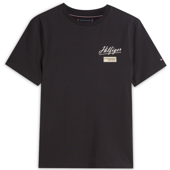 Tommy Hilfiger Μαύρο T-shirt C Neck - MW0MW41471