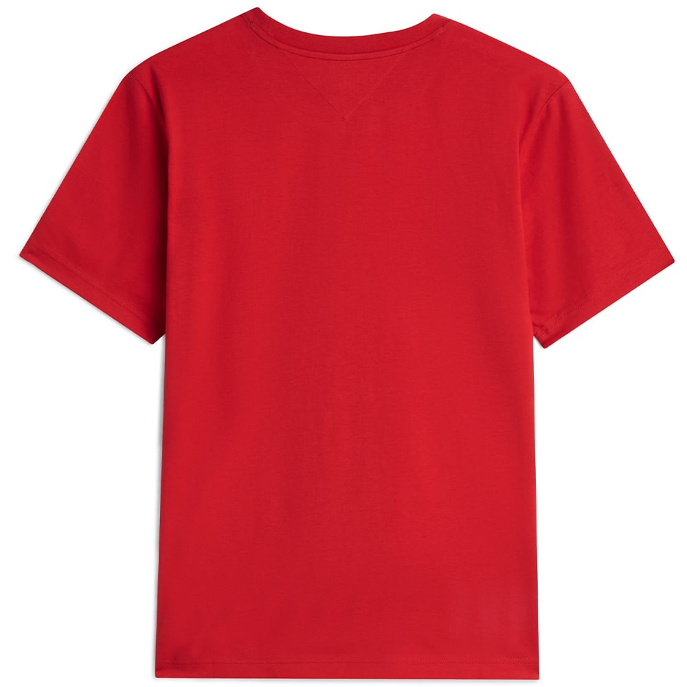 Tommy Hilfiger Κόκκινο T-shirt C Neck - MW0MW41456